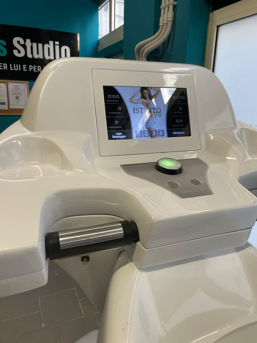 Il display di Body Space con i programmi